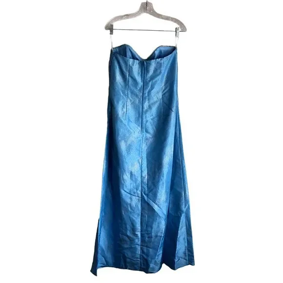 Vintage Jessica McClintock for Gunne Sax Prom Dress Size 9 Made in USA Frozen - Picture 2 of 10